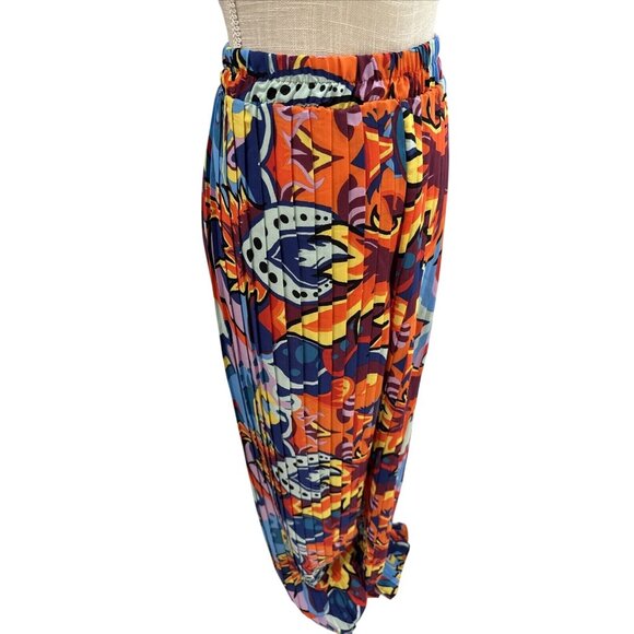 Ashley Stewart Womens Plus Size Multi-Color Printed Palazzo Pants size 18/20 - Picture 4 of 9